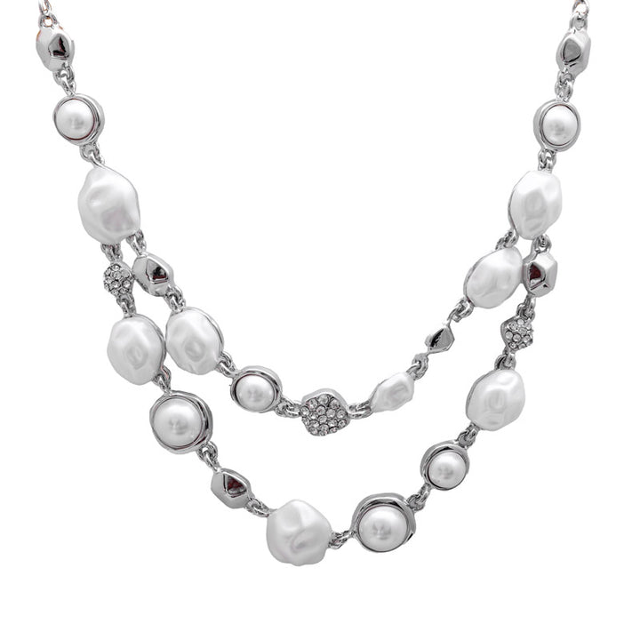 Sansi Mayo Silver Pearl Set