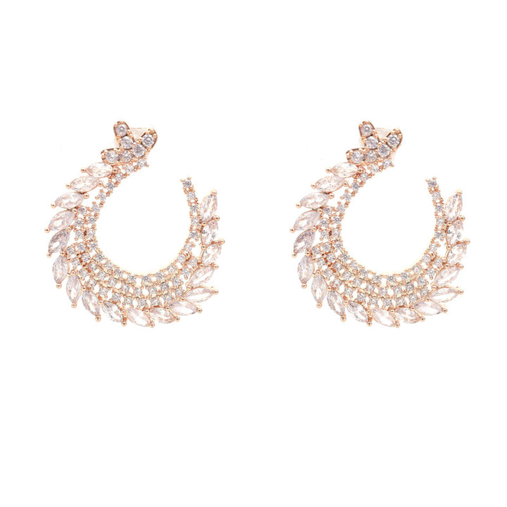 SANSI MAYO Opulent Glow Jhumka Earrings