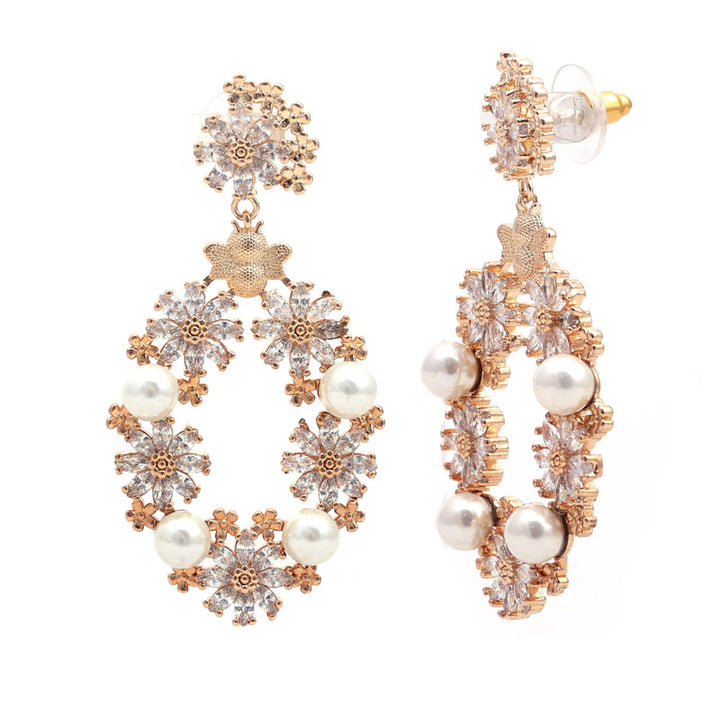 SANSI MAYO Enchanted Blossom Dangle Earrings