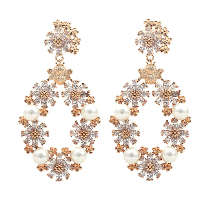 SANSI MAYO Enchanted Blossom Dangle Earrings