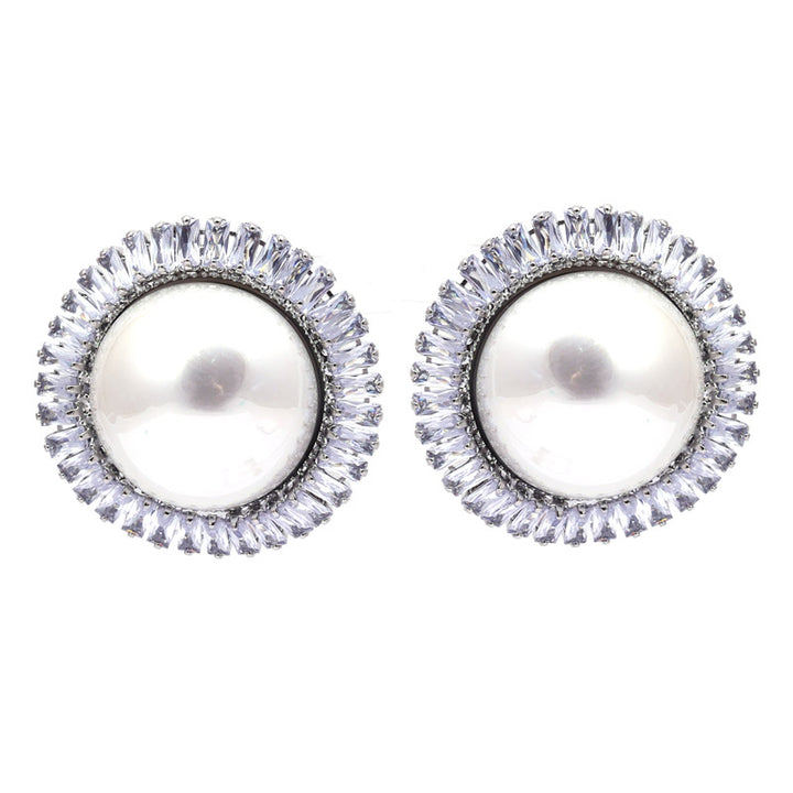 SANSI MAYO Pure Elegance Round Earrings