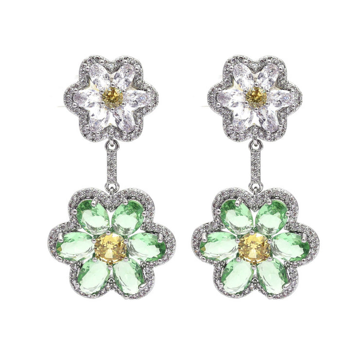 SANSI MAYO Enchanted Garden Drop Earrings