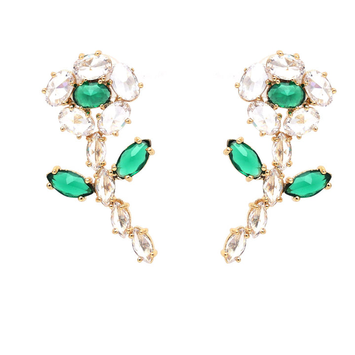 SANSI MAYO Verdant Bloom Earrings