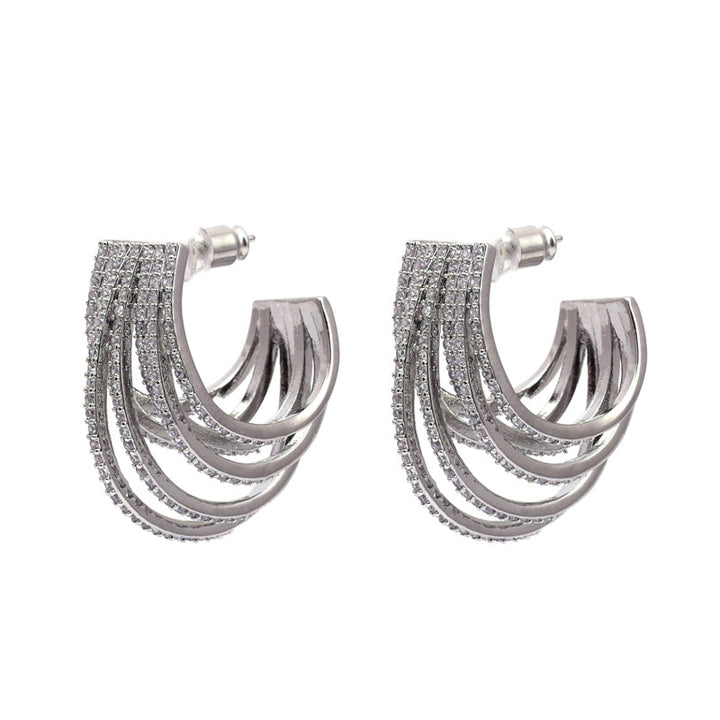 SANSI MAYO Sterling Elegance Drop Earrings