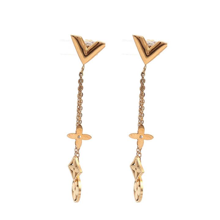 SANSI MAYO Golden Garden Dangle Earrings