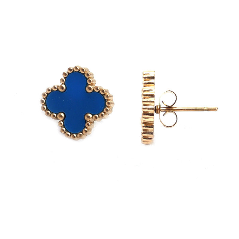 SANSI MAYO Azure Glow Stud Earrings