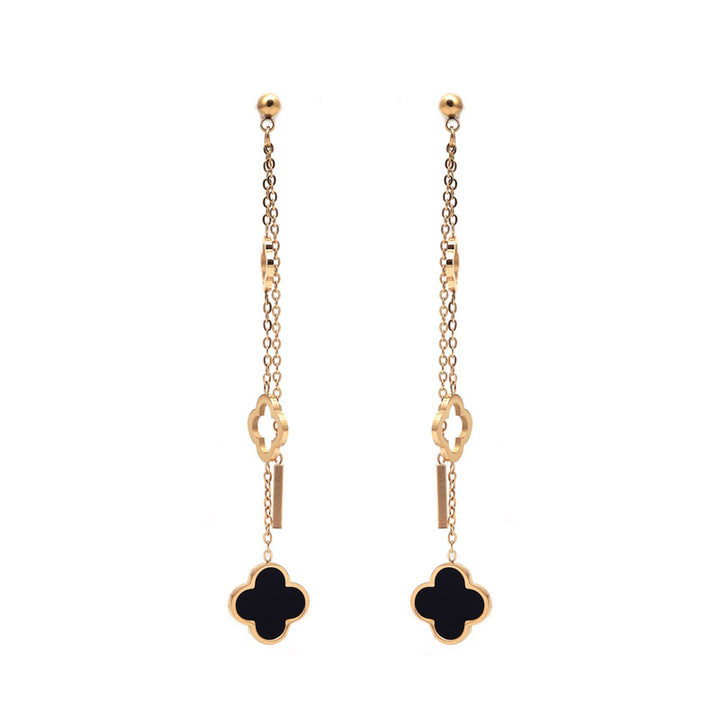 SANSI MAYO Noir Fusion Dangle Earrings