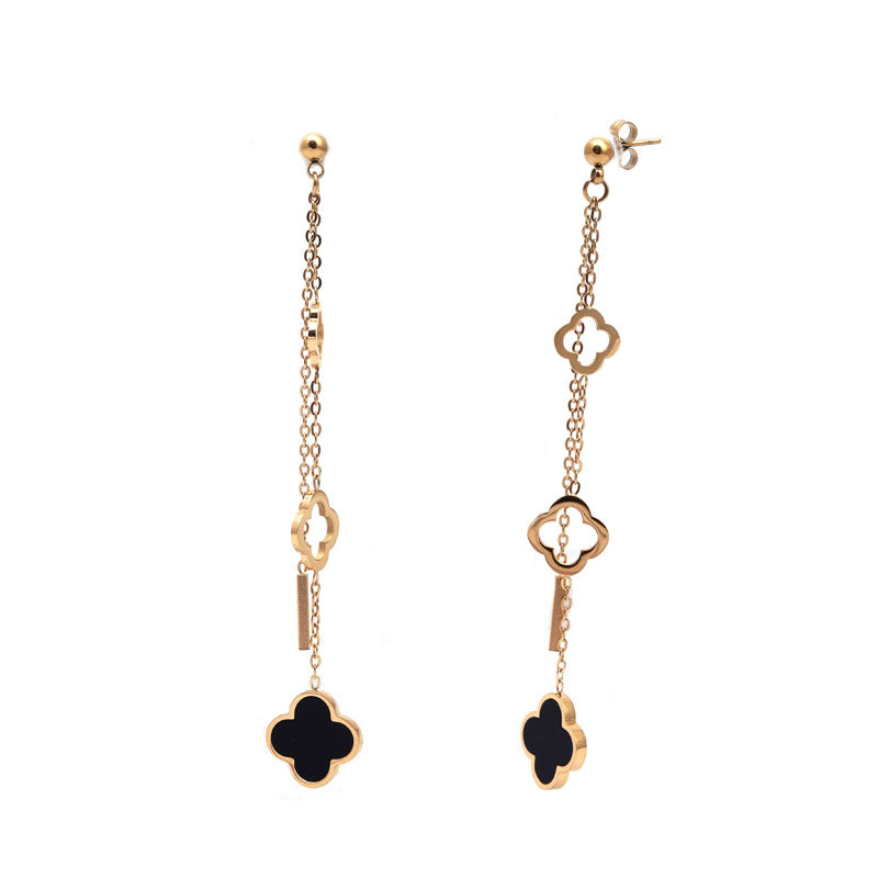 SANSI MAYO Noir Fusion Dangle Earrings