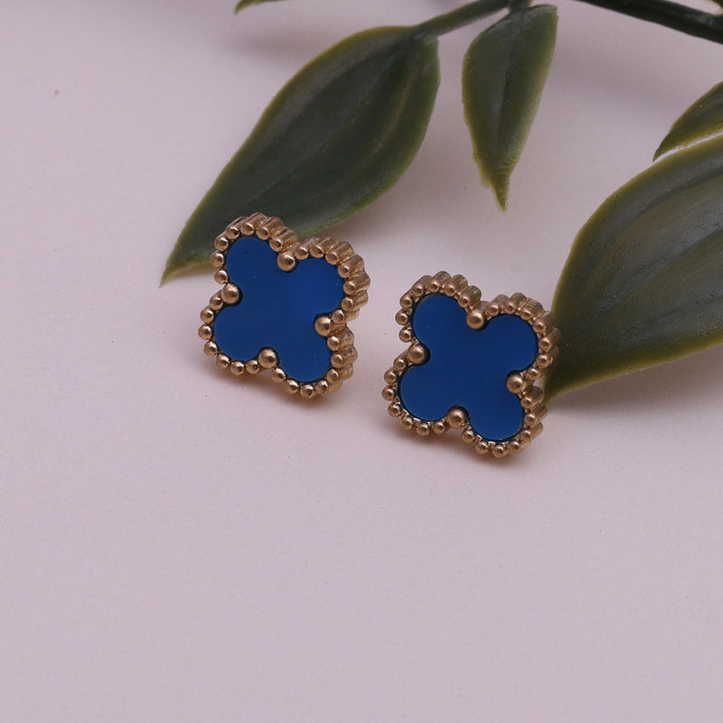 SANSI MAYO Azure Glow Stud Earrings