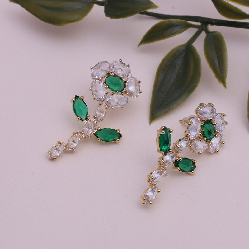 SANSI MAYO Verdant Bloom Earrings