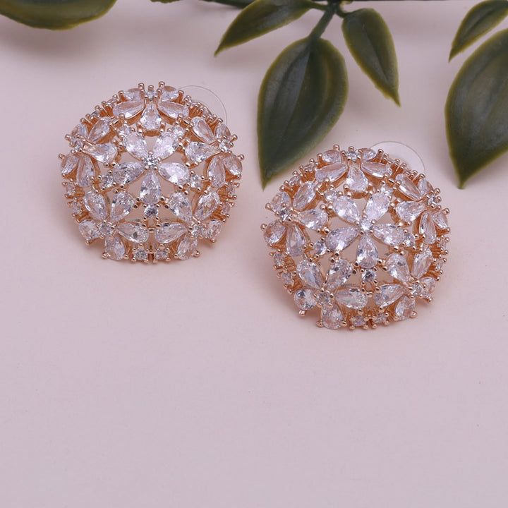 SANSI MAYO Golden Blossom Earrings