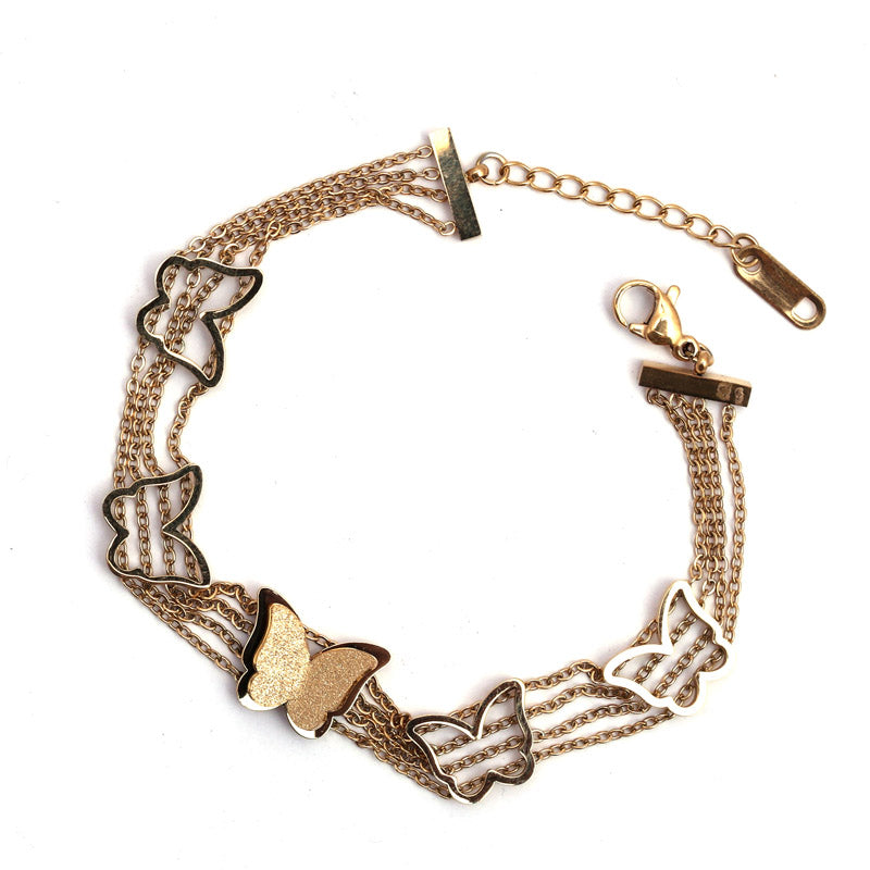 Sansi Mayo Golden Butterfly Bracelets