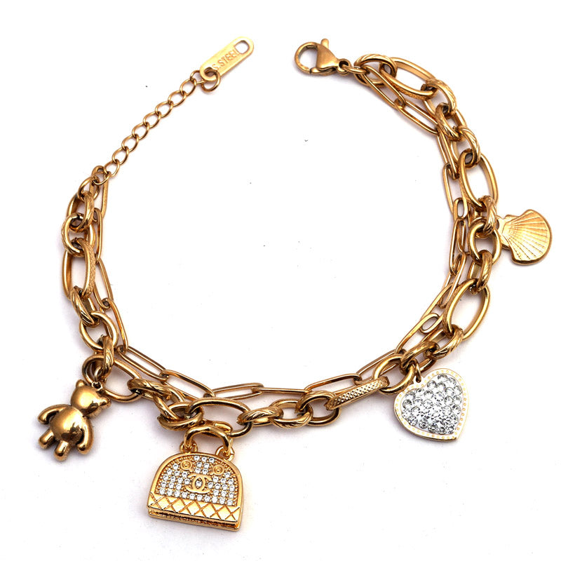 Sansi Mayo Quartet Charm Bracelets