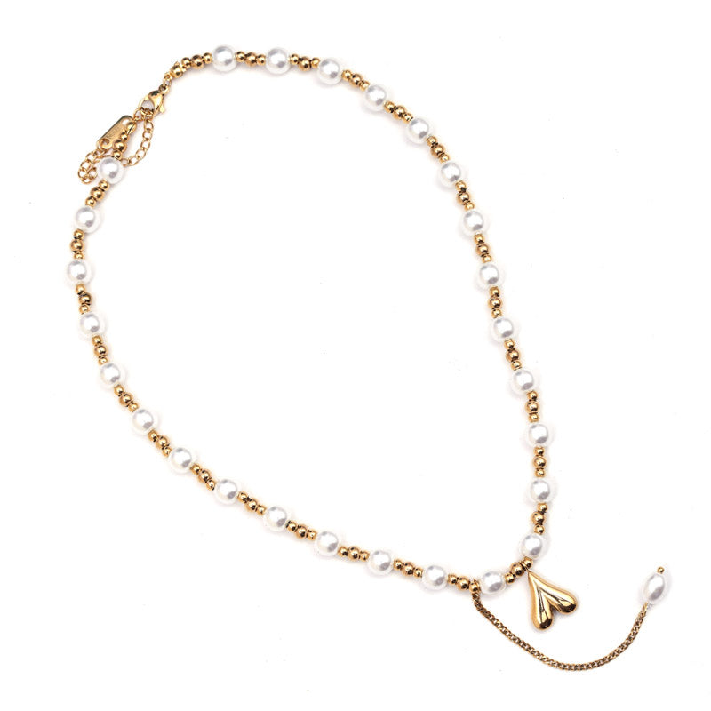 Sansi Mayo Golden Pearl Chain