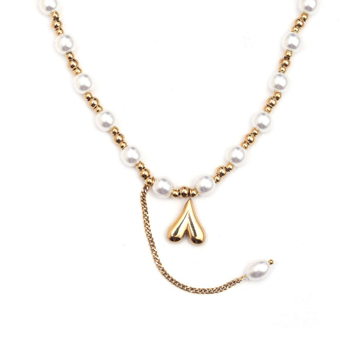 Sansi Mayo Golden Pearl Chain