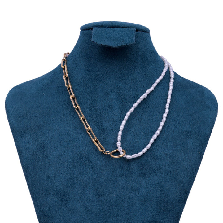 Sansi Mayo Pearl Lariat Necklace