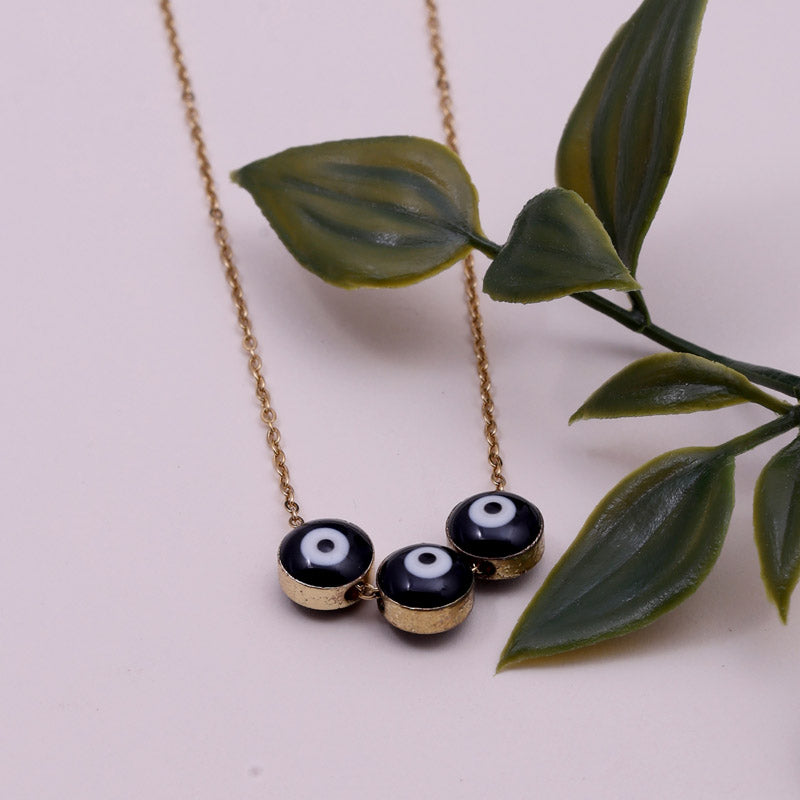 Sansi Mayo Black Eye Pendant Necklace