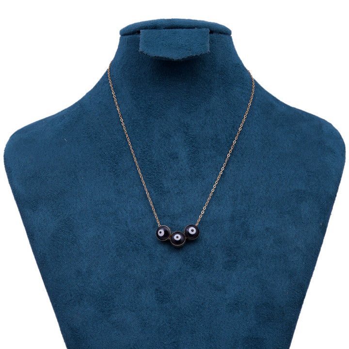 Sansi Mayo Black Eye Pendant Necklace