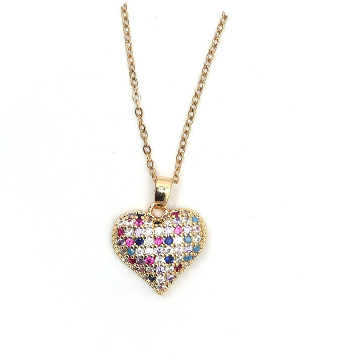 Sansi Mayo Multicolor Heart Chain