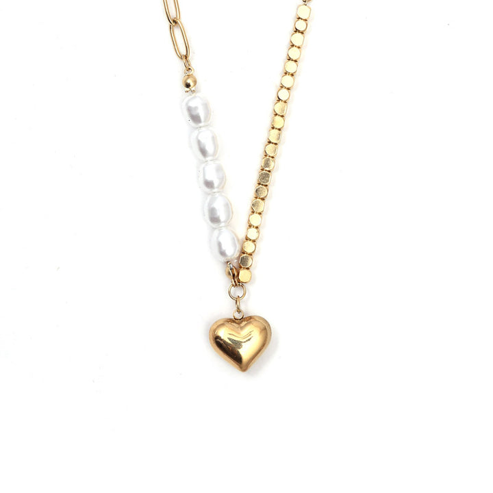 Sansi Mayo Heart of Pearl Chain