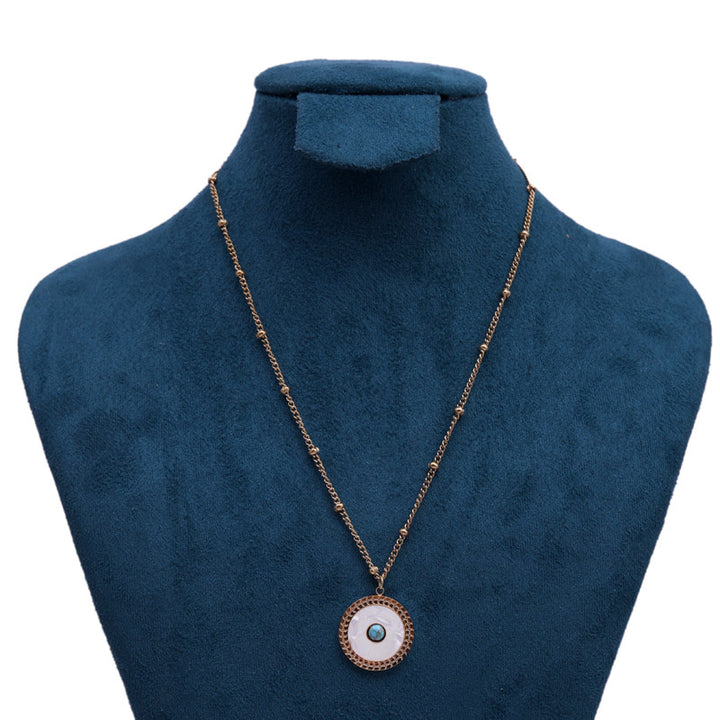 Sansi Mayo Blue Tiger Eye Pendant Necklace