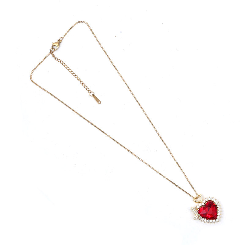 Sansi Mayo RED Heartfelt Elegance Chain