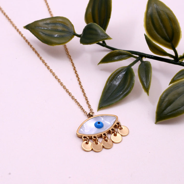 Sansi Mayo Elegant EVIL Eye Pendant Chain