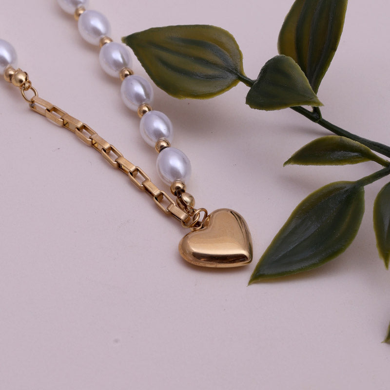 Sansi Mayo Heart of Pearl Chain