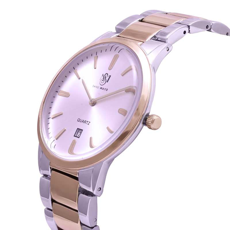 Sansi Mayo Two-Tone Rose Gold Wrist Watch