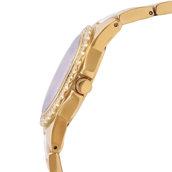 Sansi Mayo Round Two Tone Wrist Watch - Gold Elegance