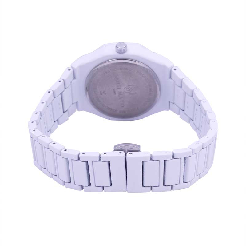 Sansi Mayo White Luxe Wrist Watch