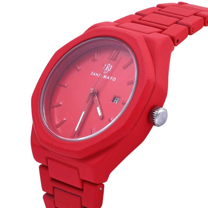 Sansi Mayo Red Fusion Wrist Watch