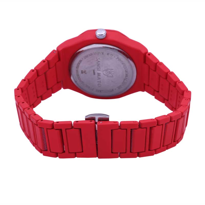 Sansi Mayo Red Fusion Wrist Watch