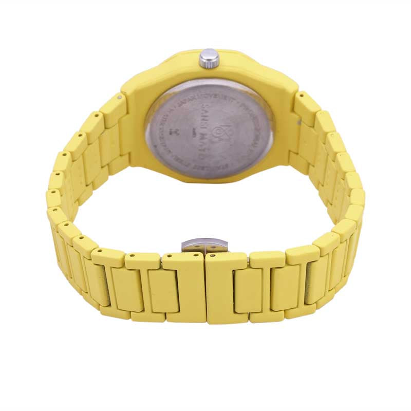 Sansi Mayo Yellow Radiance Wrist Watch