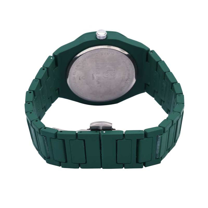 Sansi Mayo Couple Green Aura Wrist Watch Set