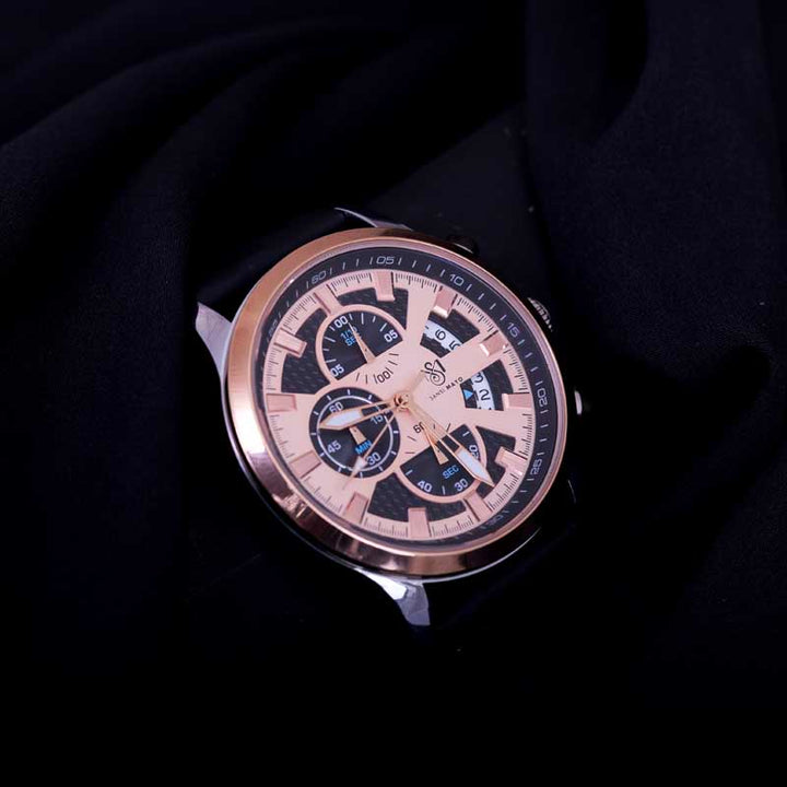 Sansi Mayo Two-Tone Rose Gold & Silver Wrist Watch