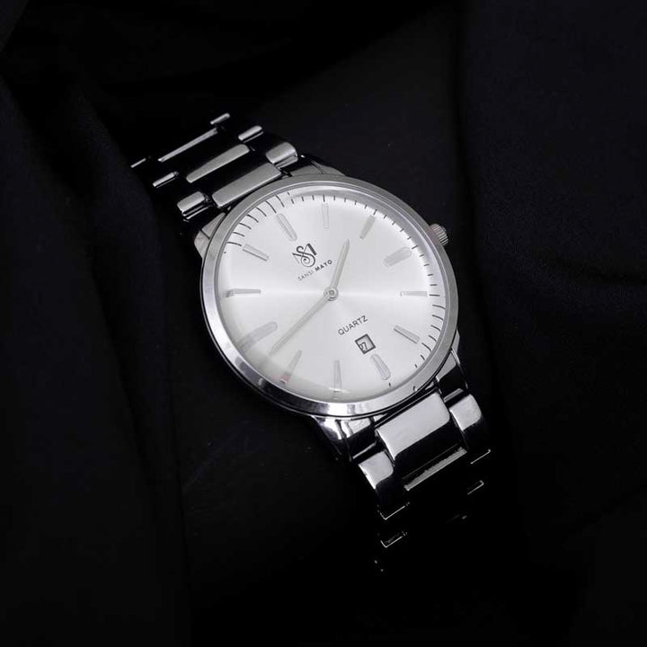 Sansi Mayo Silver Wrist Watch