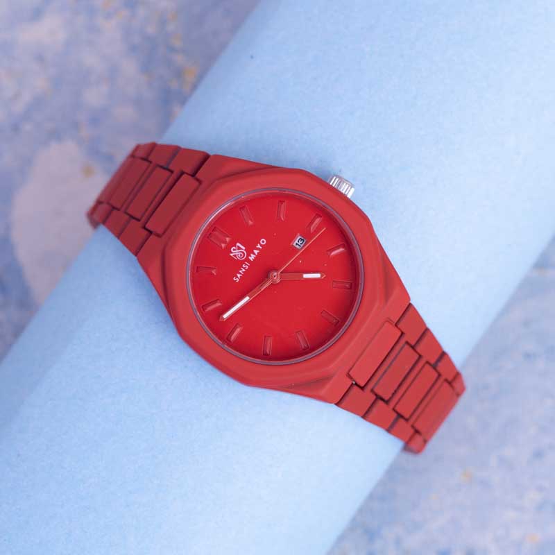 Sansi Mayo Red Fusion Wrist Watch