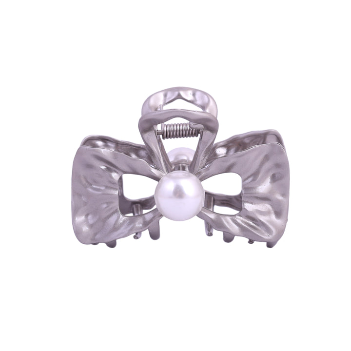 Sansi Mayo Pearl Bow Clutcher