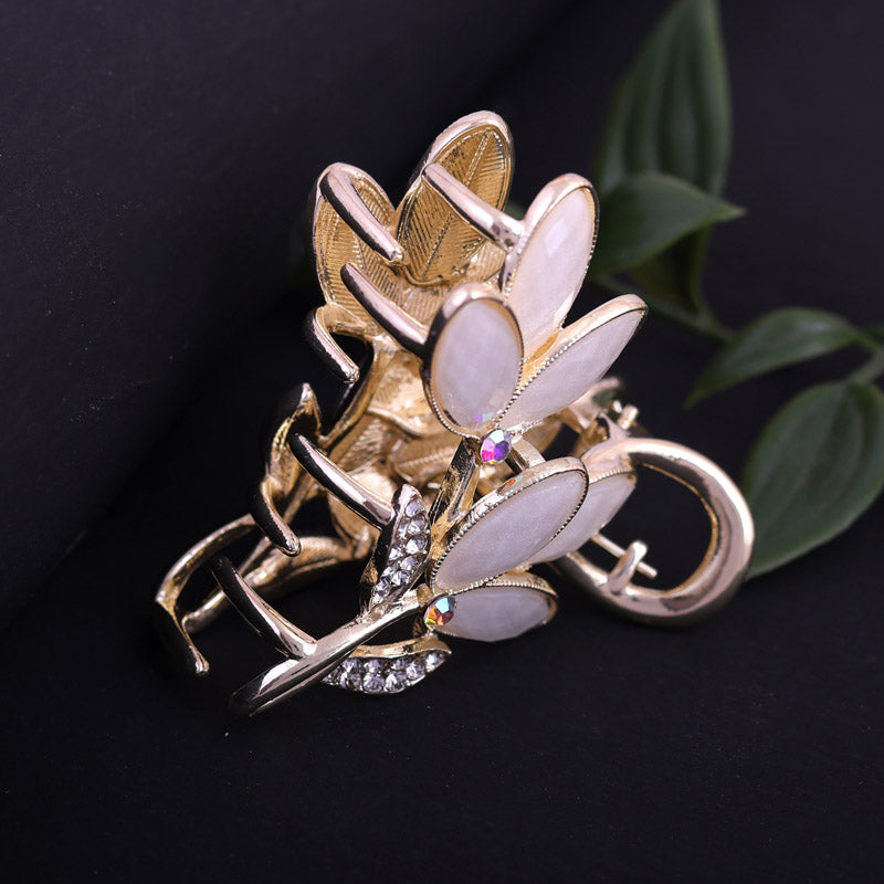 Sansi Mayo Rose Gold Blossom Clutcher