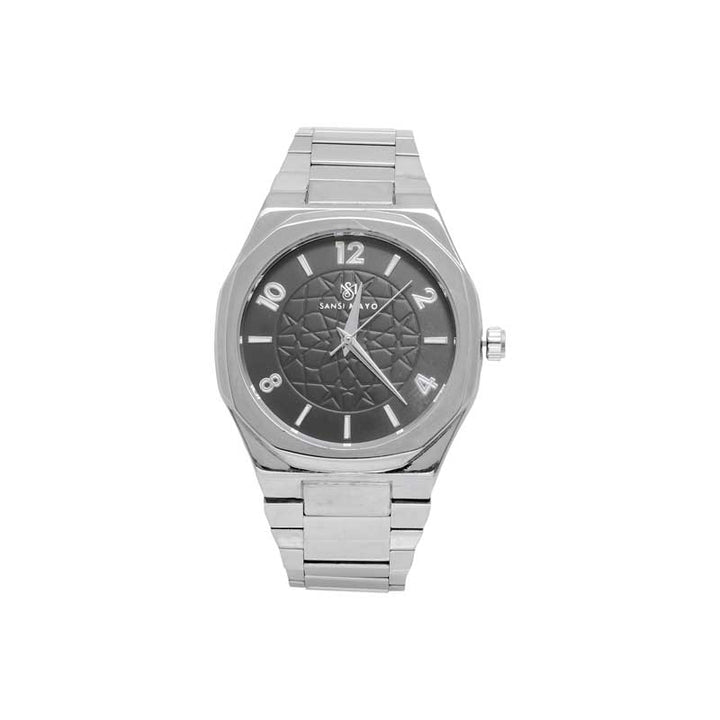 Sansi Mayo Silver Noir Wrist Watch