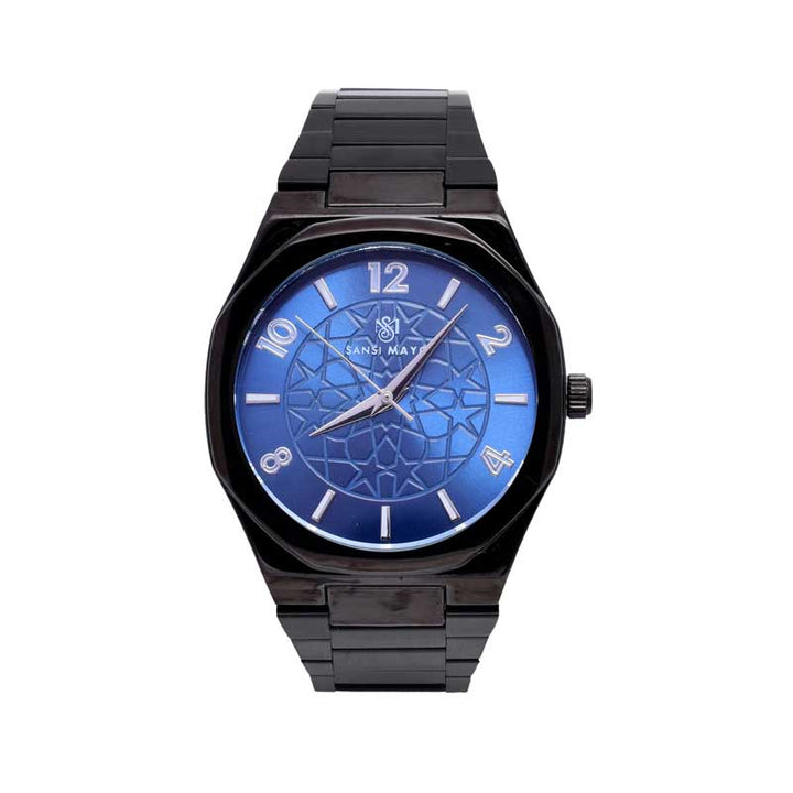 Sansi Mayo Black & Blue Fusion Wrist Watch