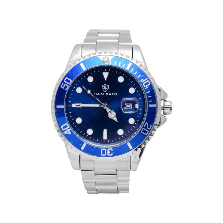 Sansi Mayo Two-Tone Blue Fusion Wrist Watch