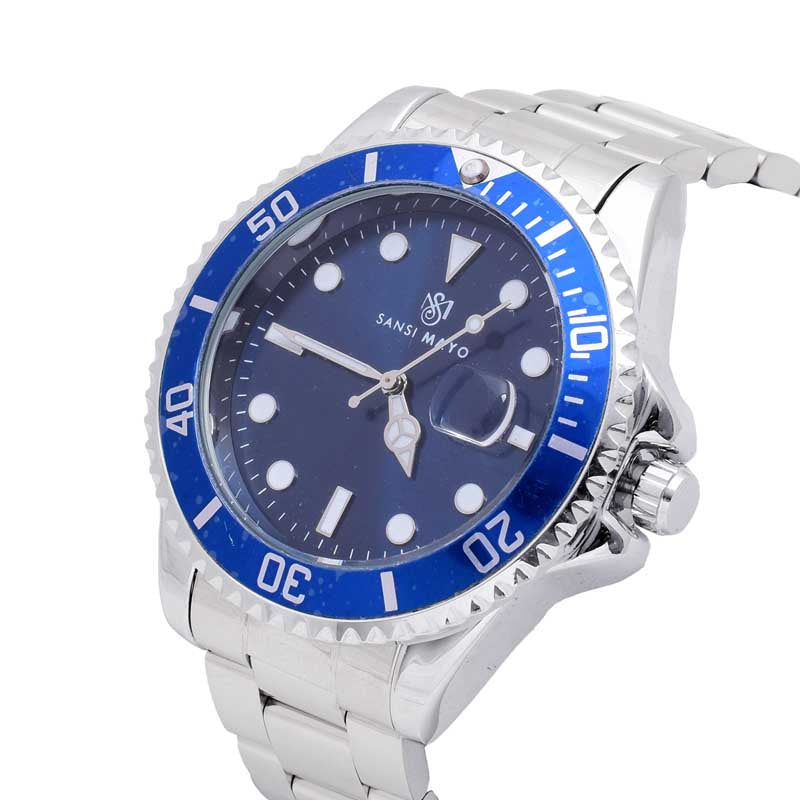 Sansi Mayo Two-Tone Blue Fusion Wrist Watch