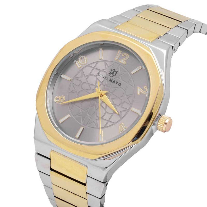 Sansi Mayo Two-Tone Gold & Silver Classic Wrist Watch