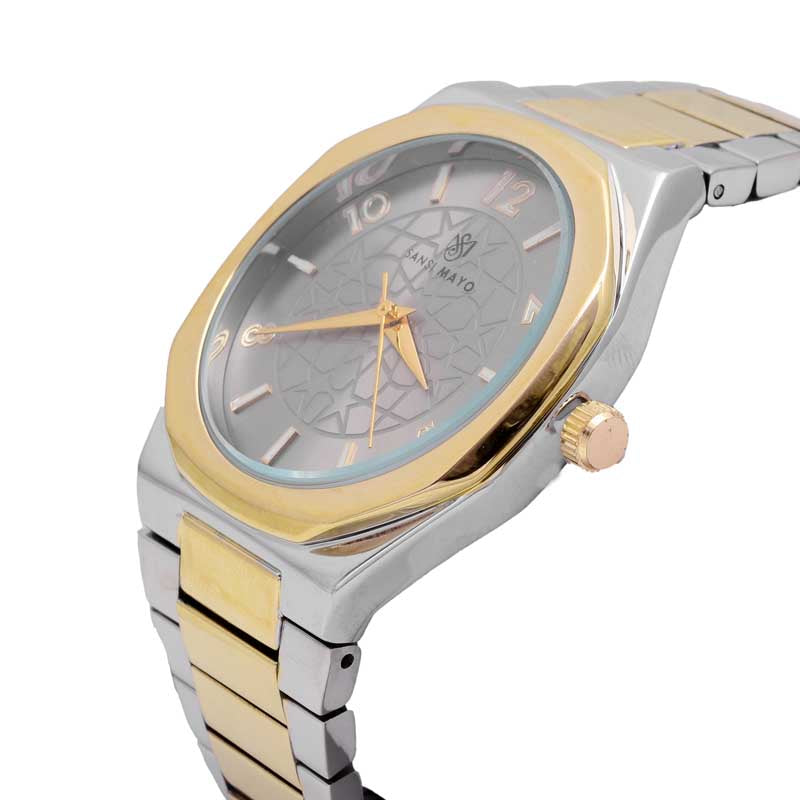 Sansi Mayo Two-Tone Gold & Silver Classic Wrist Watch