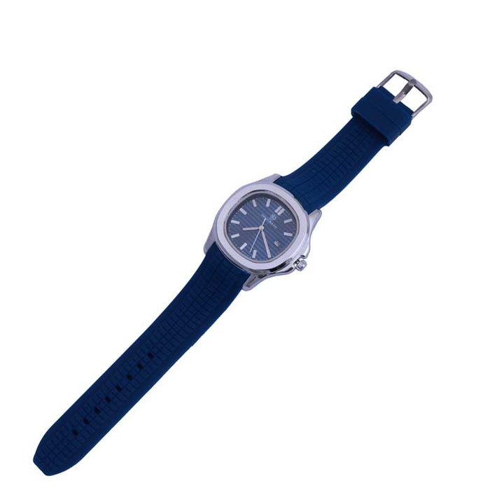 Sansi Mayo Round Silver Wrist Watch - Blue Sky