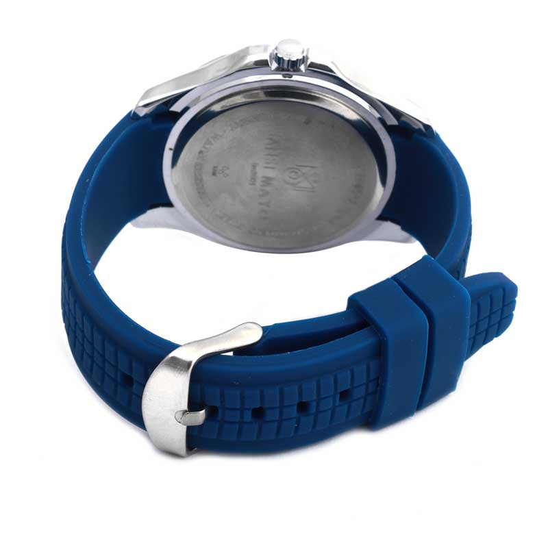 Sansi Mayo Round Silver Wrist Watch - Blue Sky