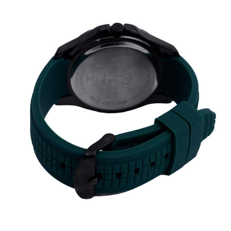 Sansi Mayo Round Black Wrist Watch - Green Horizon