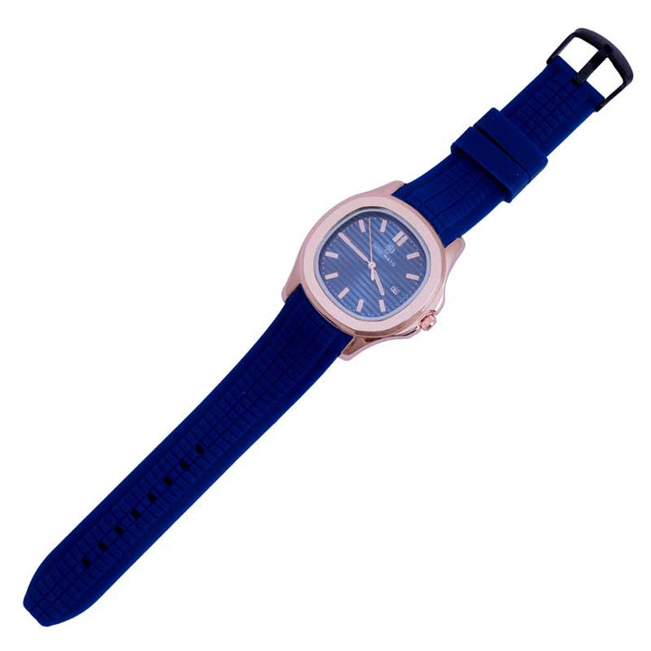 Sansi Mayo Round Rosegold Wrist Watch - Blue Horizon